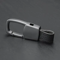 key smart wallet genuine leather car keychain high quality pocket key holder keys organizer creative key holder organizer