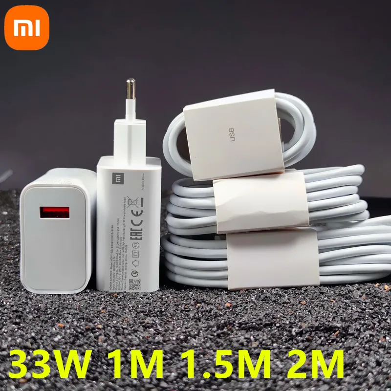 Зарядное устройство Xiaomi 33 Вт для Redmi Note 10 Pro быстрая зарядка 30 27 турбо Зарядка xiaomi