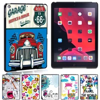 tablet shell for apple ipad 2021 9th generation 10 2 inch cartoon pictures tablet plastic back shell case