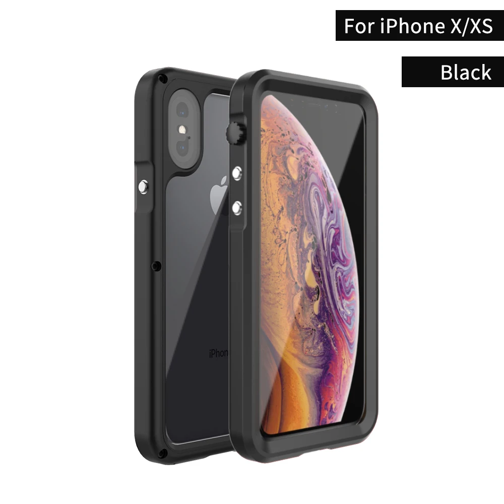 

Waterproof Case For iPhone 11 Pro Max X XR XS MAX Shockproof Swimming Diving Coque Cover for Phone Underwater Case