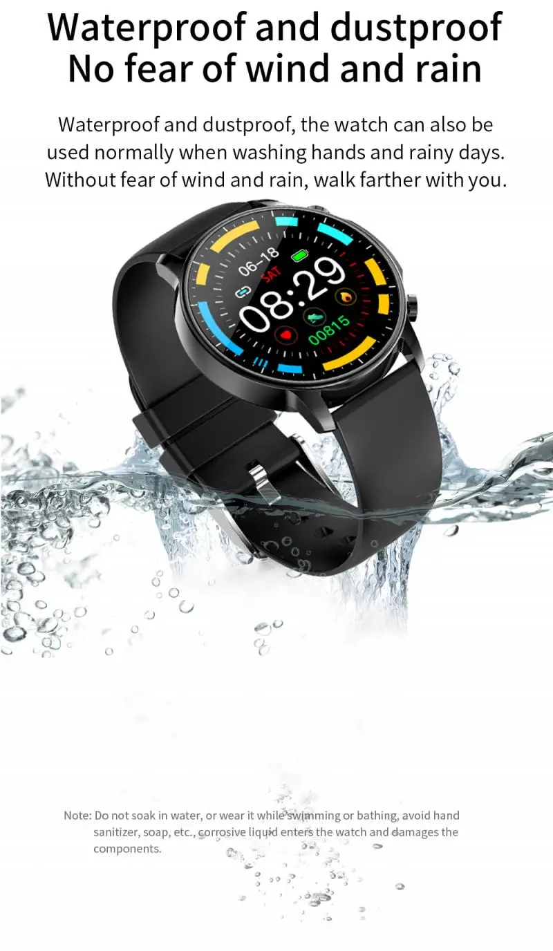 

Smart Bracelet Bluetooth Call Fitness Tracker Full Touch Multi-Sport Mode Blood Oxygen Monitoring Sports Fitness Smart Bracelet
