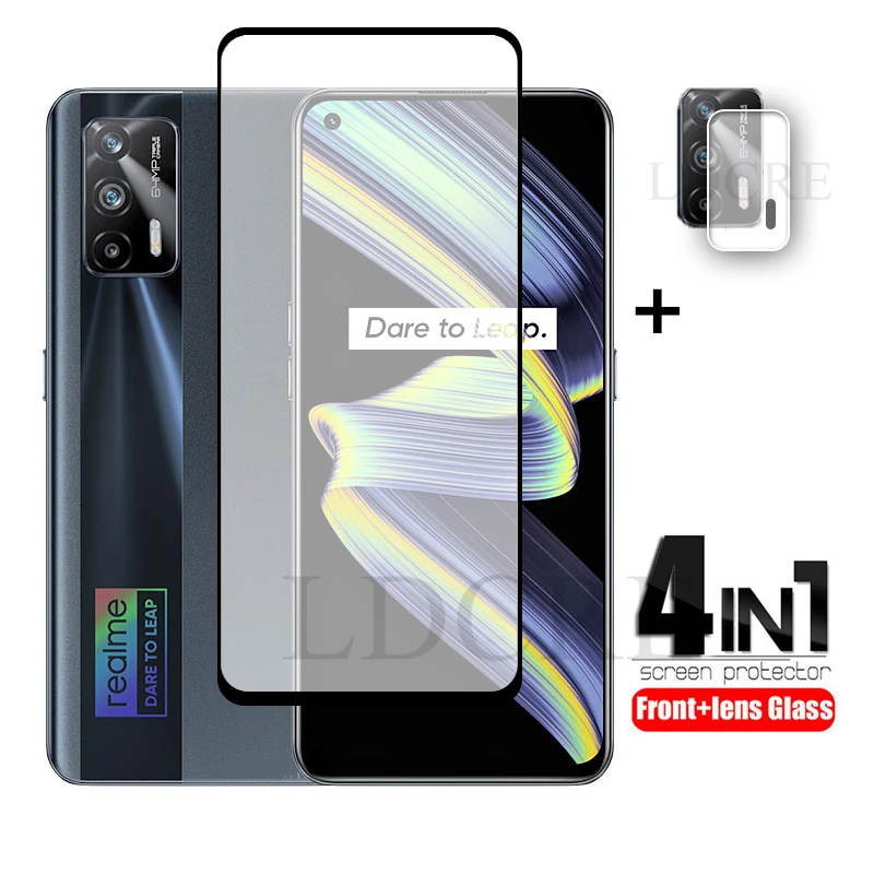 

Full Cover Glass for Realme X7 Max 5G Glass Full Protective glass For Realme X7 Max 5G Camera Film Glass For Realme X7 Max Lens