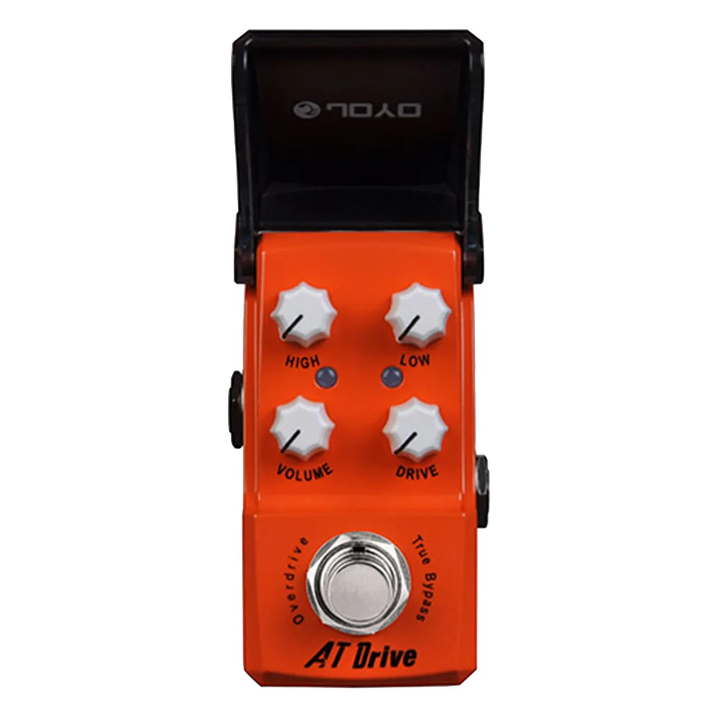 

Metal Rated Clean Boost Electric Guitar Effect Pedal Effector Low High Volume Drive Control Knob White