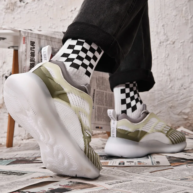 

Masculinos Sapato Man Casual Shoes Autumn Men Breathable Mesh 2018 Men's Size 46 Shoe Hip Hop Handmade