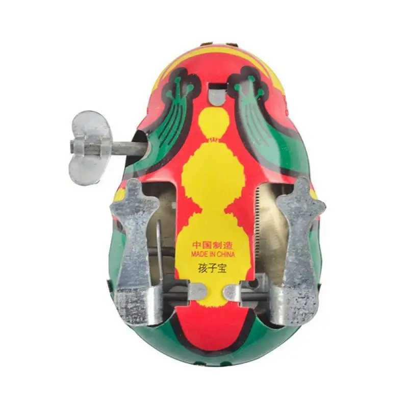 

Child Classic Toy Creative Children's Toys Retro Clockwork Toy Classic Iron Wind Up Clockwork Jumping Frog Animal Classic Toy