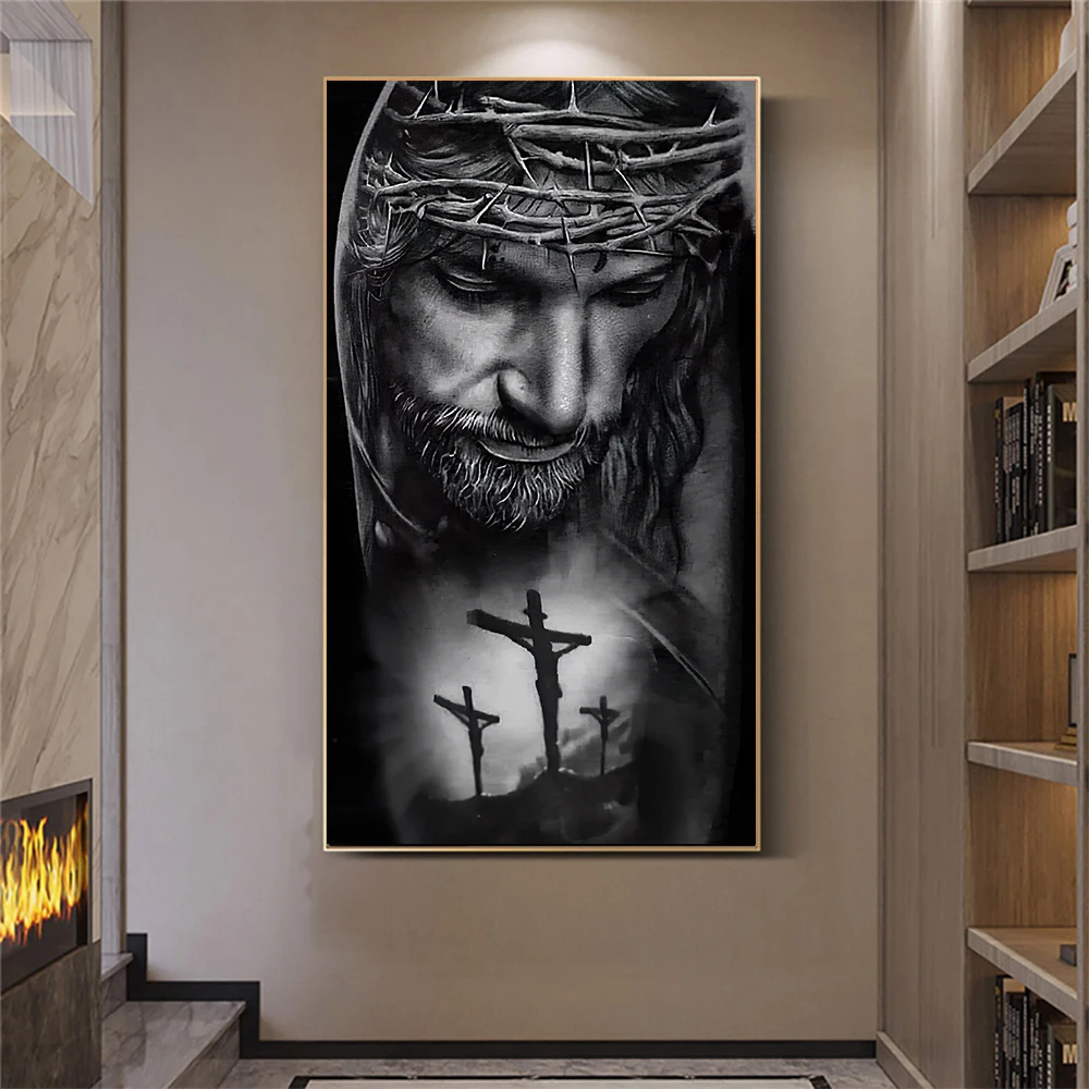 Картина на холсте с изображением короны шипов | Дом и сад