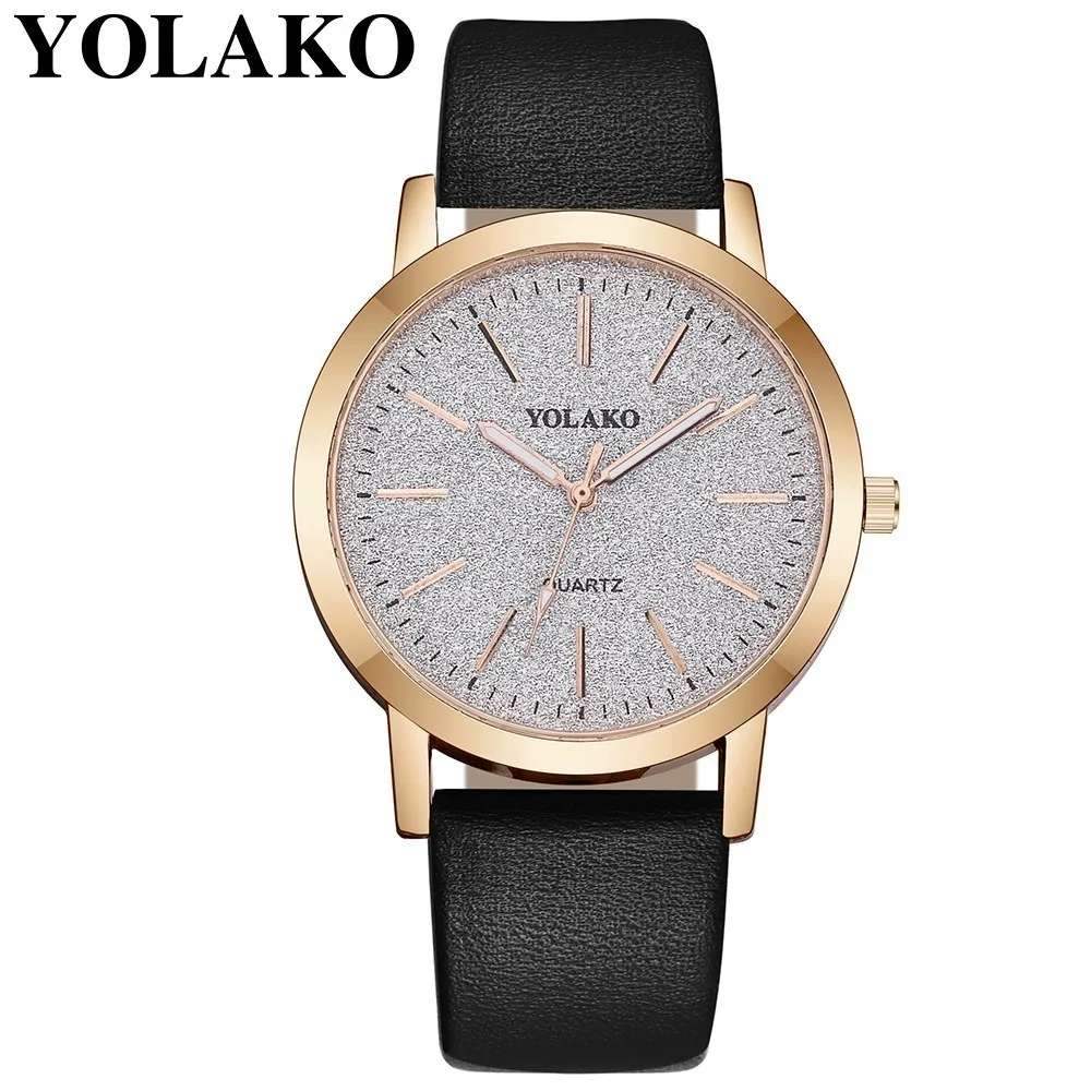 

Yolako Top Brand Watch Women Fashion Leather Starry Sky Wristwatches Women's Ladies Watch Clock relogio feminino zegarek damski