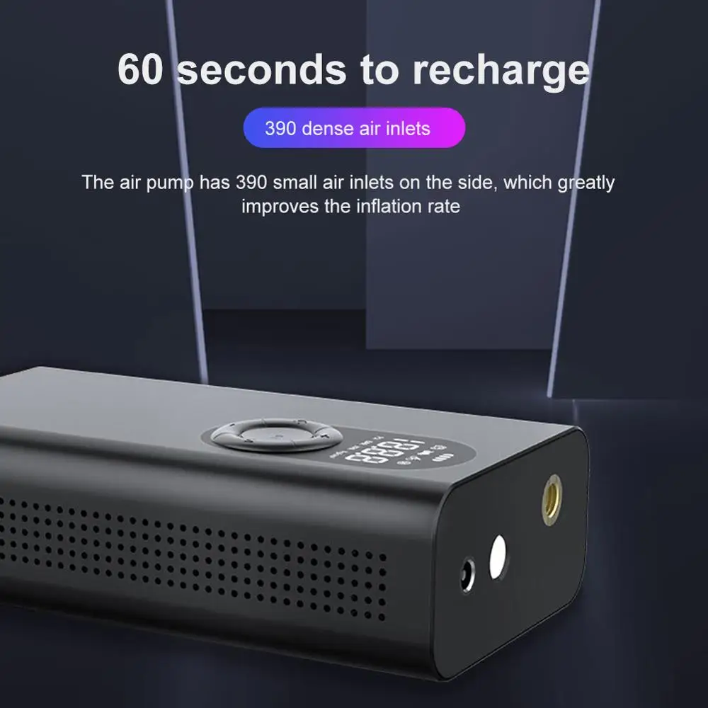 Precio Compresor De Aire Eléctrico Portátil Para Coche, Bomba De Aire De Alta Presión, Micro Inflador De Neumáticos