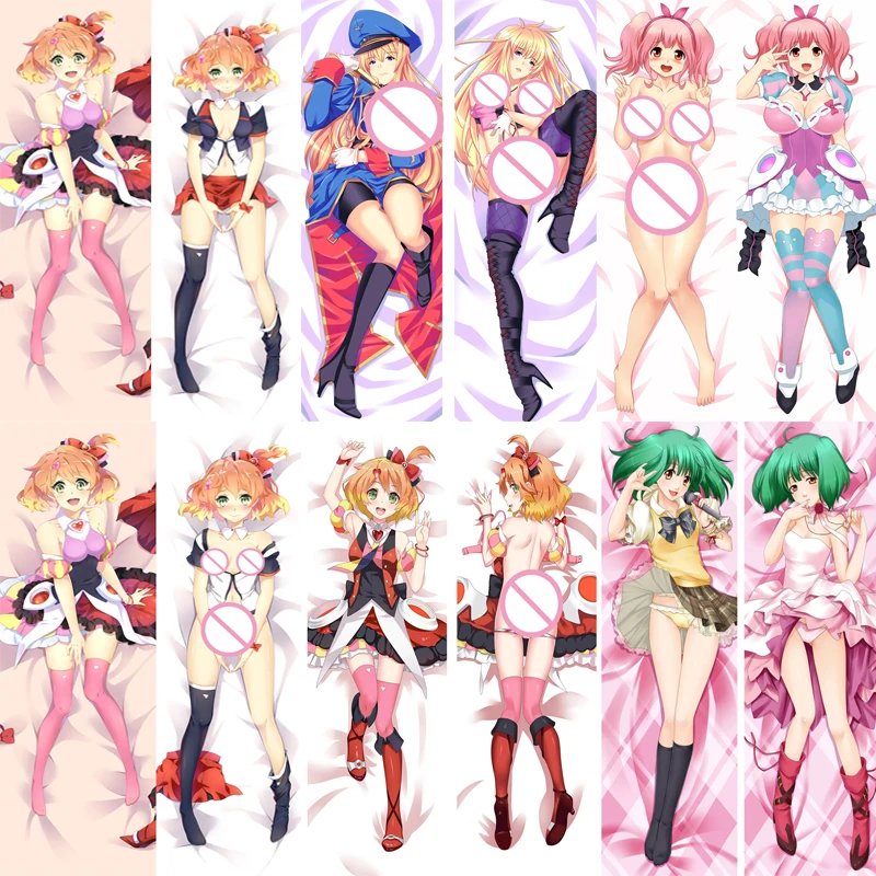 

Cos чехол Супер Размер крепость Macross японское аниме обнимающая Подушка наволочка дакимакура Декоративная Подушка Чехол