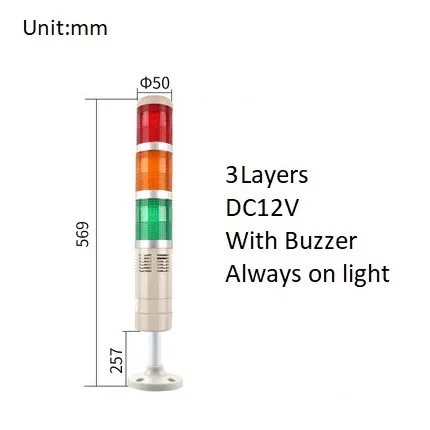 

Профессиональная светодиодная аварийная лампа LASEEM со звуковым сигналом