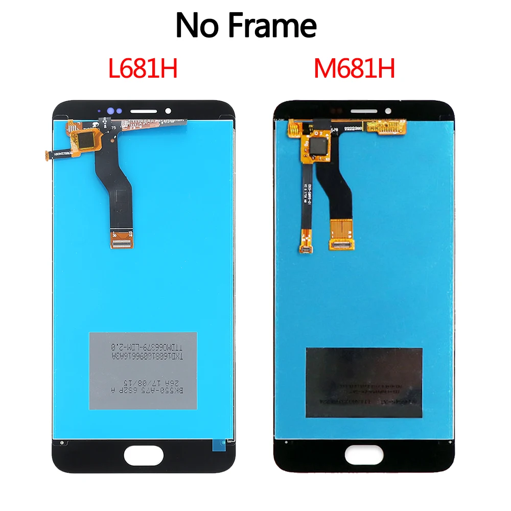 Оригинальный ЖК дисплей для Meizu M3 Note L681H M681H сенсорный экран с рамкой дигитайзер 3