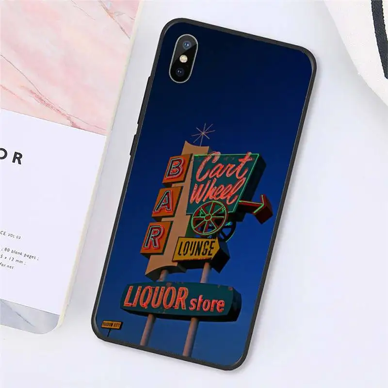 

Travel World Map Road Sign Phone Case for iPhone 11 12 pro MINI XS MAX 8 7 6 6S Plus X 5S SE 2020 XR