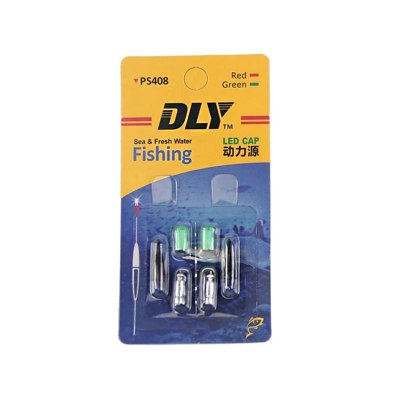 1 packs of green 2 шт. светильник с CR311 батарея электронный светильник палочки красный/зеленый светящийся поплавок аксессуар рыболовные снасти FU005 - Цвет: 1 packs of green