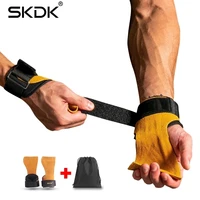 skdk weight lifting grip gym crossfit trainining fitnes gear hand grips gymnastics gloves grips anti skid gym fitness gloves