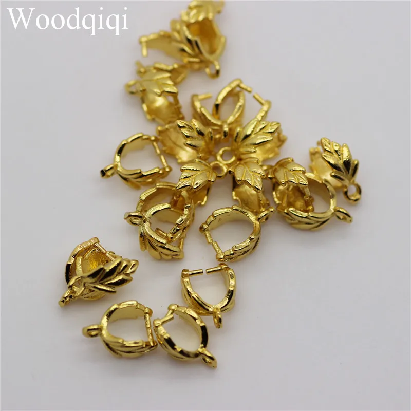 Медная латунная подвеска в виде дыни кнопка зажим Подвески для изготовления