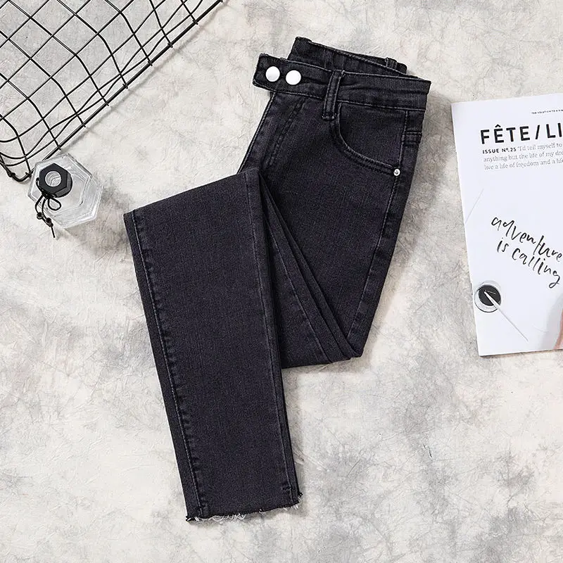 

Woman Jeans Pants High Waist Skinny Pants Stretch Tights for Women