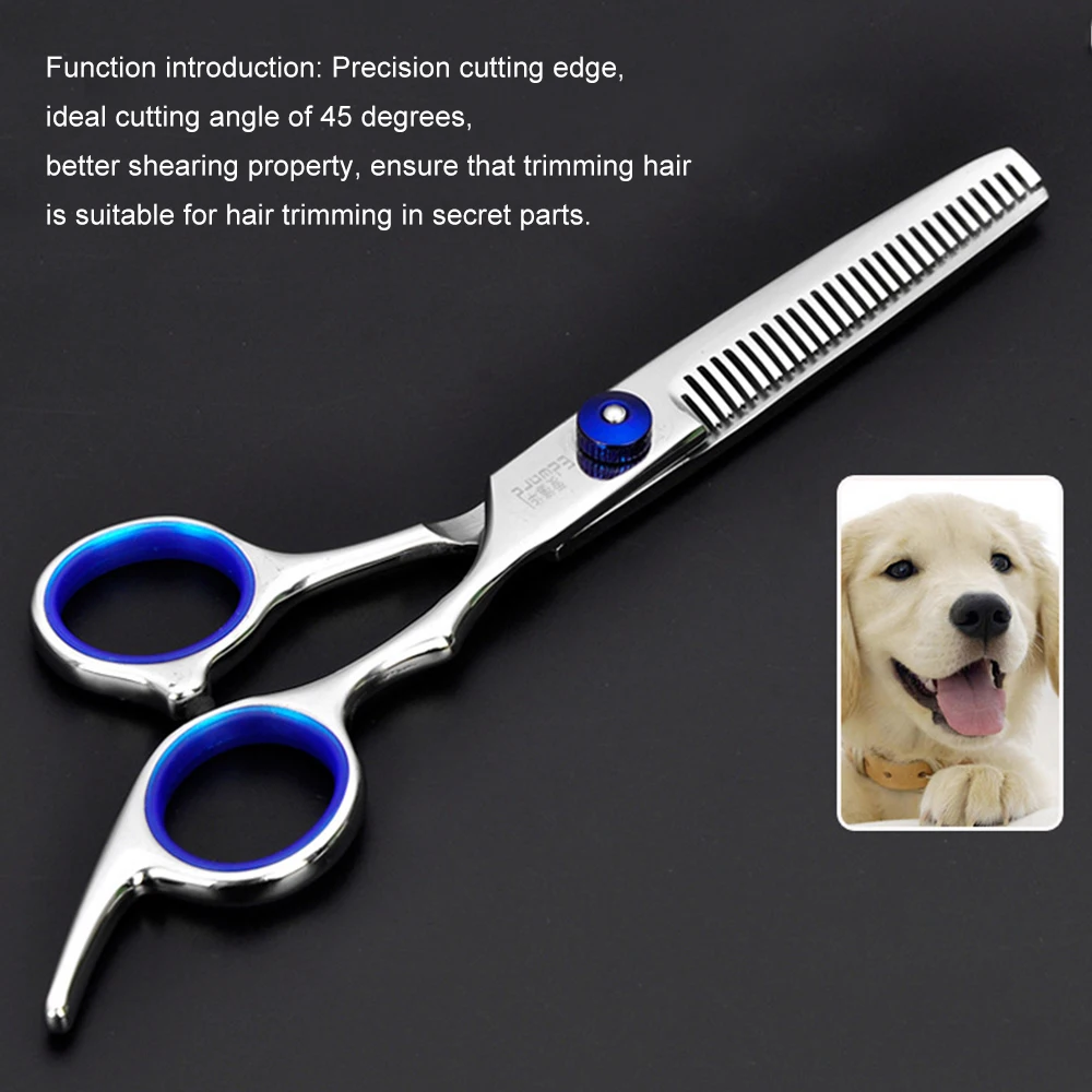 6 inch Cutting Thinning Styling Tool Hair Scissors Stainless Steel Salon Hairdressing Shears Regular Flat Teeth Blades 1/5pcs | Красота и