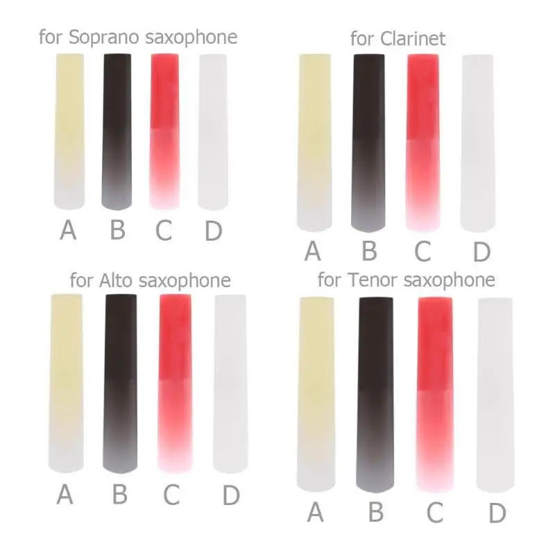 Смола пластик Саксофон Рид духовой инструмент Запчасти Аксессуары