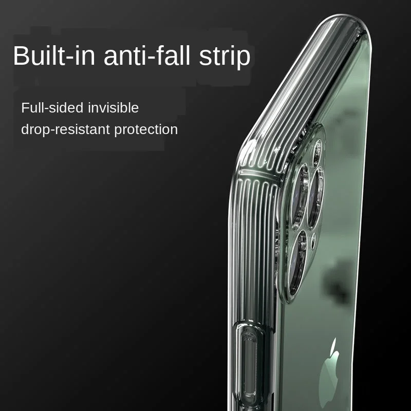 

For iPhoneX XR XS MAX6 6S 6P 7P 11 mobile phone shell soft shell airbag anti-fall transparent shell iphone 11 phone cases