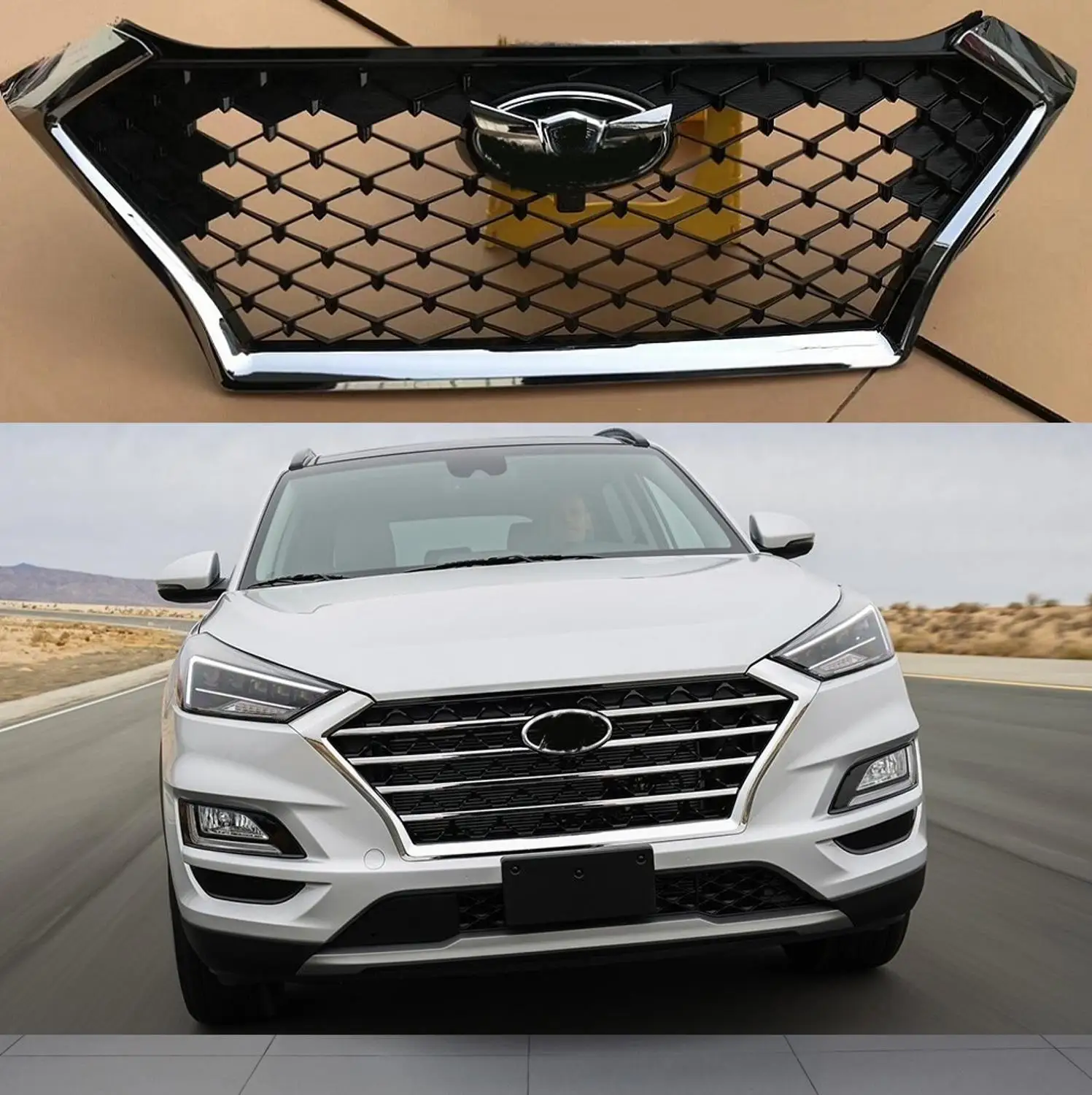 Передняя сетчатая вентиляционная решетка хорошего качества для Hyundai Tucson 2019 2020