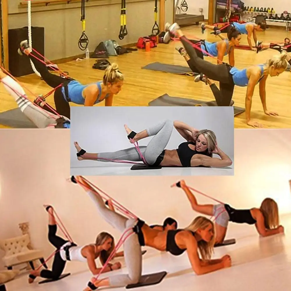 

Training Body Strength Resistance Bands Fitness Tension Bands Set Exercise Fitness Tube Workout Strength Training Set Latex