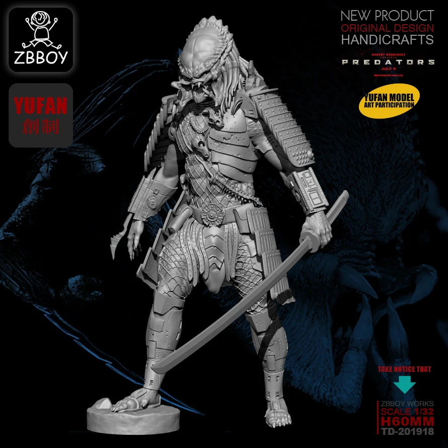 1/32 каучуковая фигурка наборы Смола Модель самособранный TD-201918