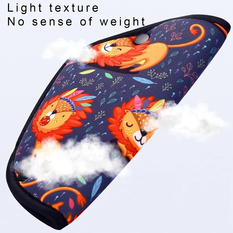 

Car Seat Belt Adjustment Holder Seatbelt Padding Cover For Baby Kids Anti-Neck Safety Shoulder Positioner Shoulder Pad Kit Cover