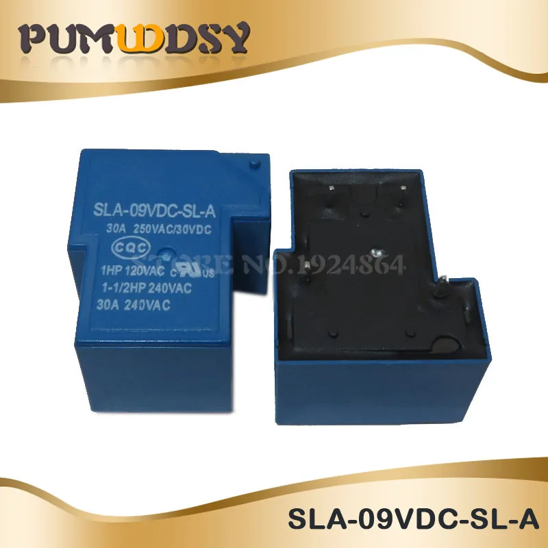 2 шт./лот реле питания SLA 05VDC SL A 09VDC 12VDC 5В 9В 12В 24В 30А 4PIN T90|Интегральные схемы| |