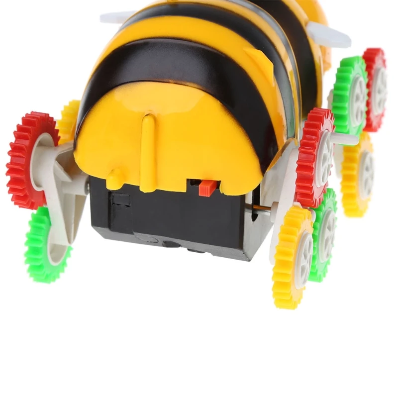 

Amazing Cute Electric Cartoon 12 Wheels Bee 360 Degree Tumbling Car Toy Best