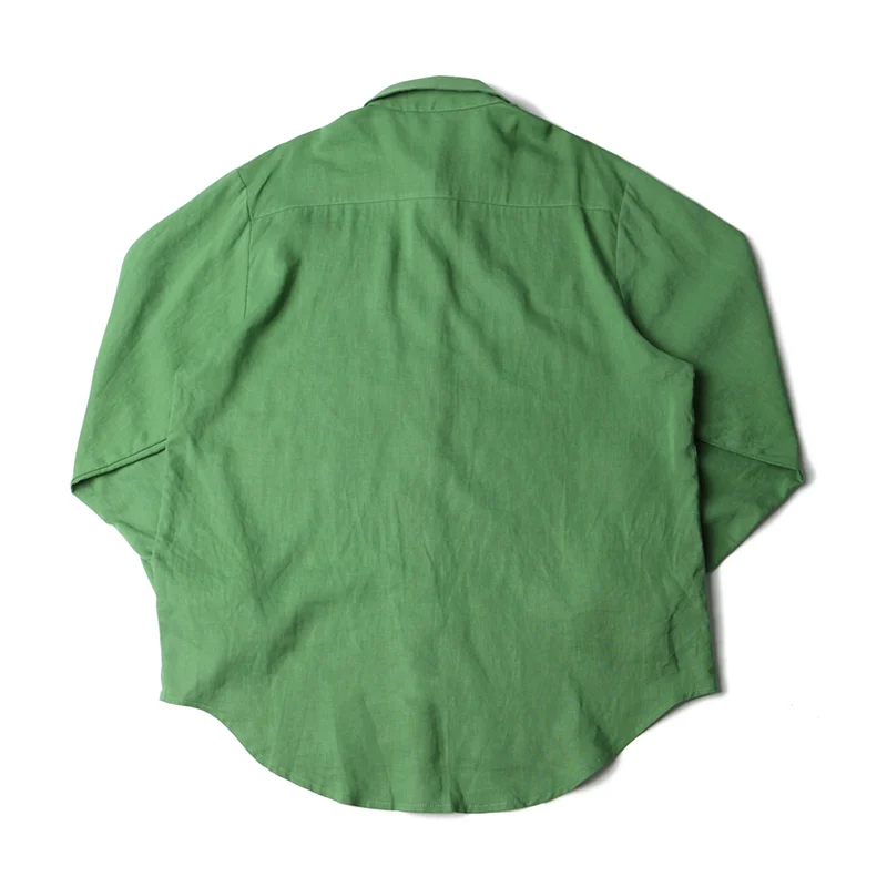 

Spring Autumn Women's Blouses Korean Style Retro Lapel Single-breasted Top New Casual Wild Loose Long Sleeve Female Tops LL392