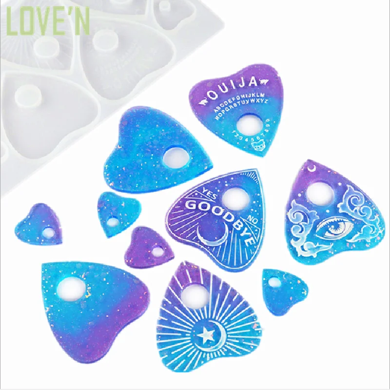 

LOVE'N OEM LV0133O acrylic Witch Divination ouija game board silicone molds For Diy Epoxy Resin Art Handmade Craft Making