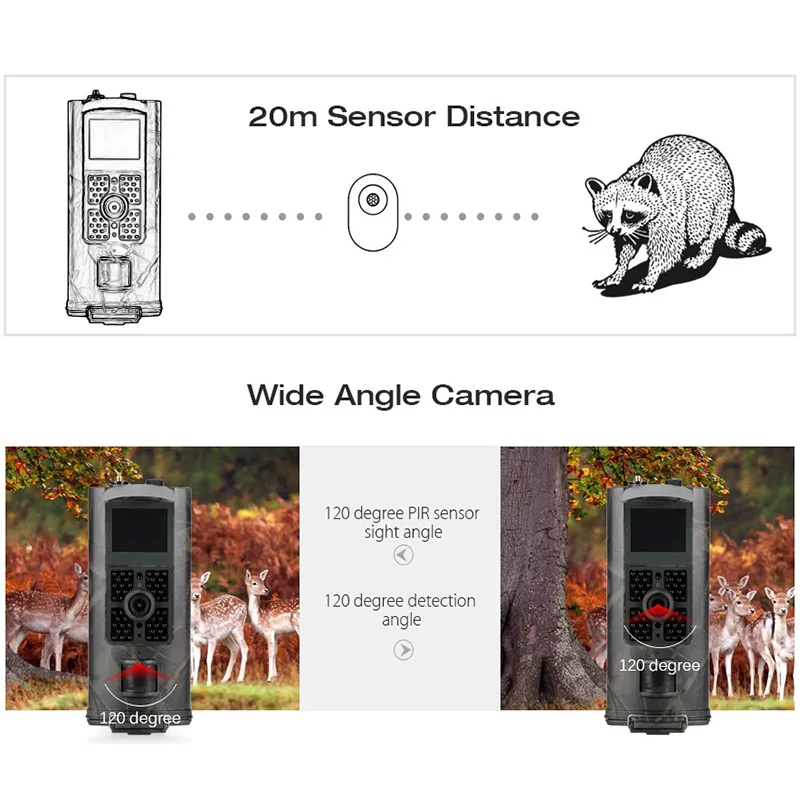 HC 700M \ камера для отслежки дикой Камера фото видео наблюдения Охота MMS SMS 2G триггер