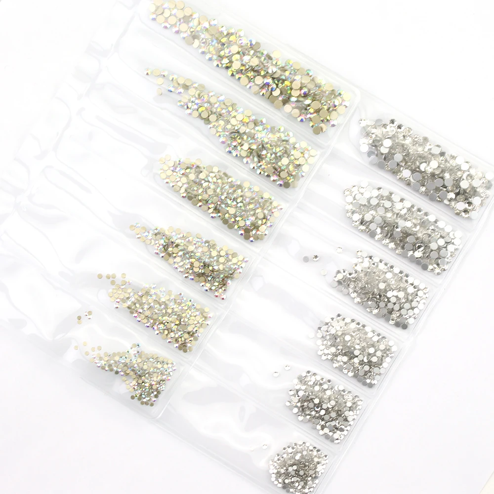 Смешанные Размеры кристаллы декоративный камень для ногтей драгоценные камни