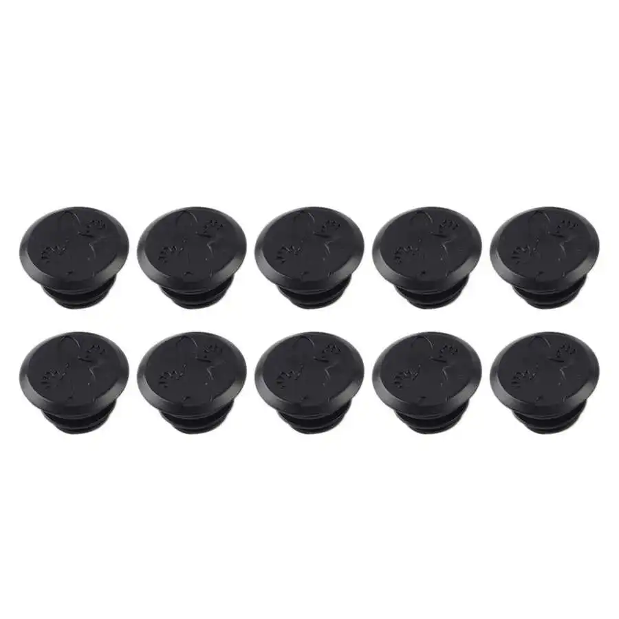 

10Pcs Bike Handlebar Grips End Plugs MTB Mountain Bicycle Handle Bar End Cap