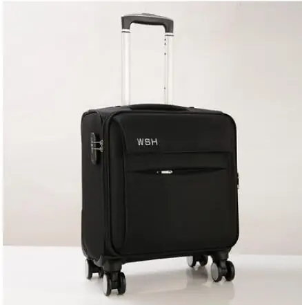 Oxford Cabin 18 inch Travel Suitcase Business Rolling Luggage Suitcase Waterproof Travel Baggage Travel Trolley Bags with wheels