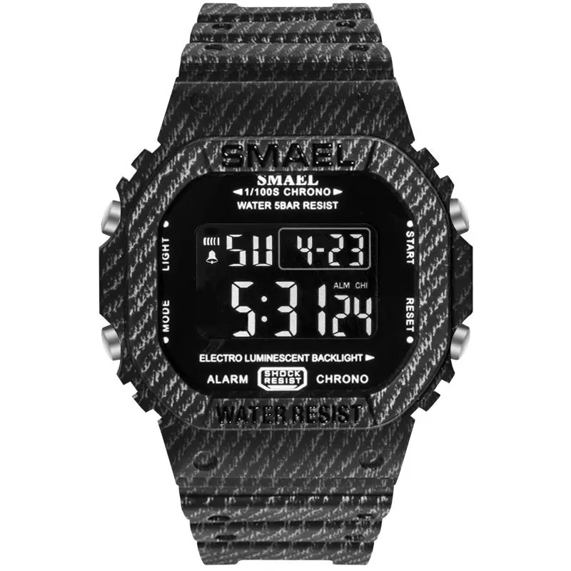 

NEW Men Sports Digital Watch SAMEL Brand 50M Waterproof Military Watches Mens LED Display Men's Clock relojes hombr