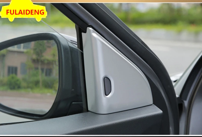 2pcs For Nissan Kicks 2017-2020 ABS Carbon Fiber Interior Front Triangle A column Window Cover Trim Decorative sequins | Автомобили и