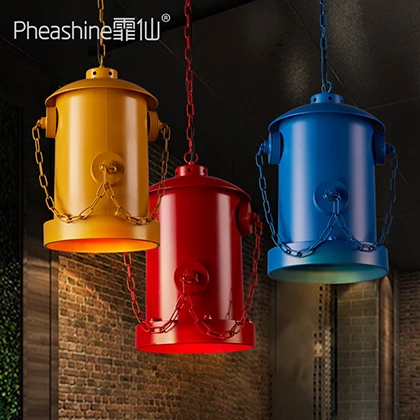 Индустриальный стиль лофт креативная личность железный ресторан кафе освещение