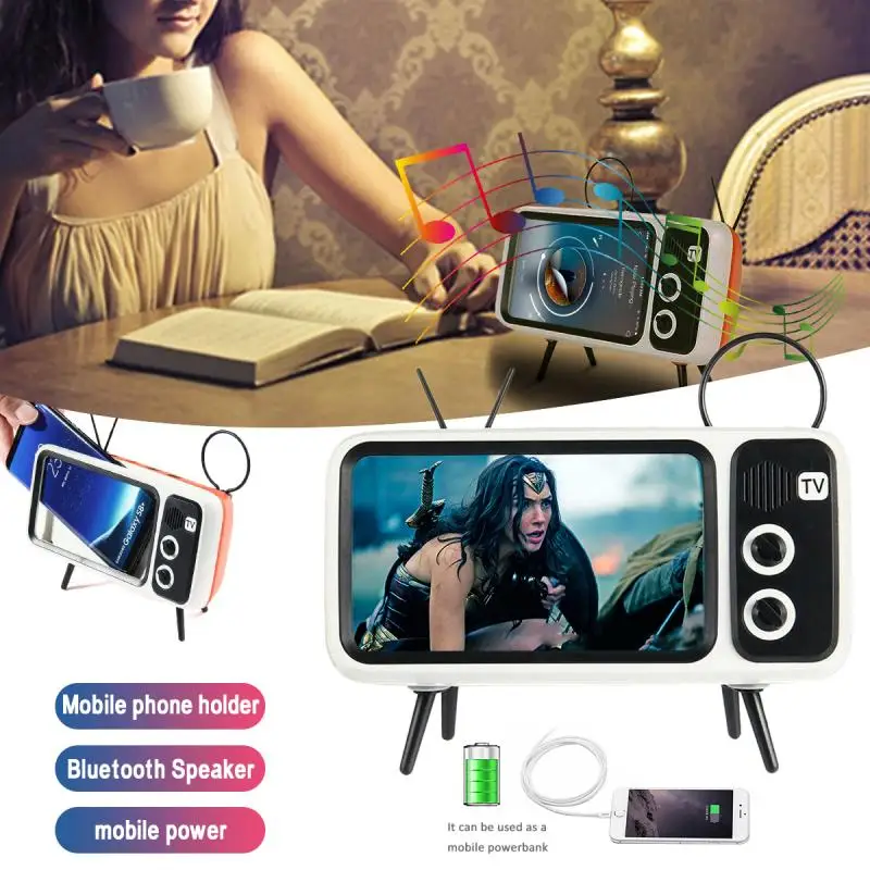 Портативный Bluetooth-динамик в стиле ретро | Электроника