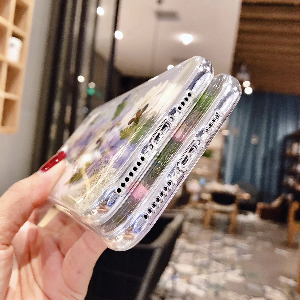 Чехол LOVECOM для iPhone 11 Pro Max XR XS 7 8 6 6S Plus X мягкий эпоксидный прозрачный | Мобильные
