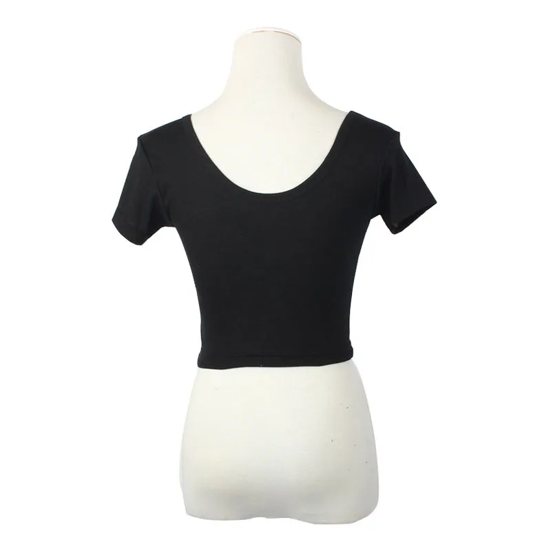 Женская белая рубашка для тренажерного зала укороченный топ без рукавов