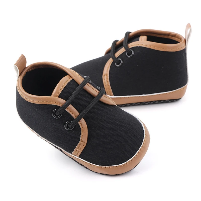 

Spring Baby Shoes Classic Canvas Baby Boy Shoes Cotton Straps Stitching Newborn Boy Girl Shoes First Walker Prewalker