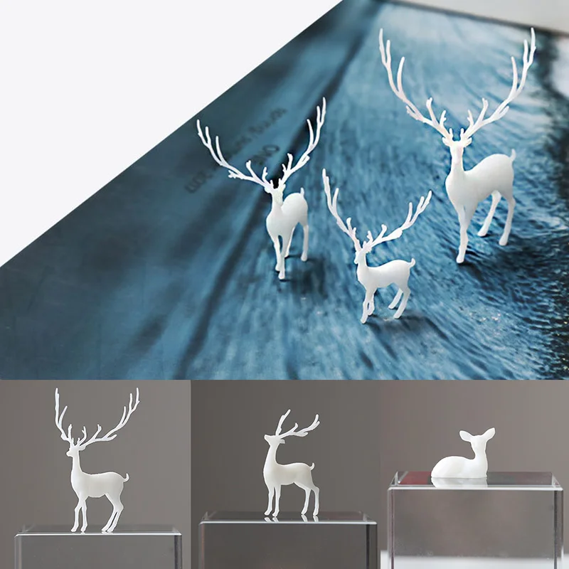 3D трехмерные лесные микро Ландшафтные аксессуары Хрустальный клей самодельные