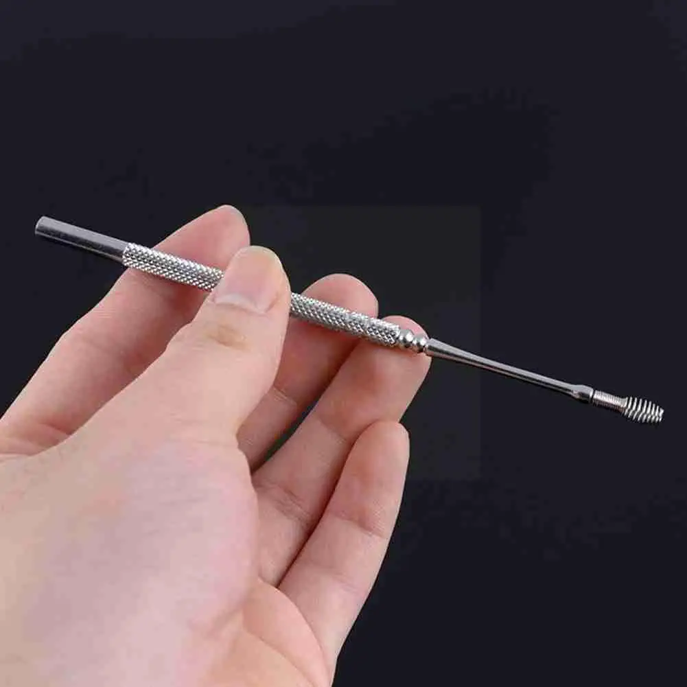 

1 Pcs Ear Wax Remove Steel Ear Pick Cleaning Tools Earwax Cleaning Brush Remove Curette Wax Pick Stick Health Ear Care