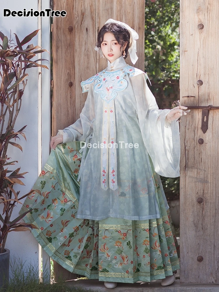 2021 ханьфу китайский стиль традиционный костюм народного танца для выступления