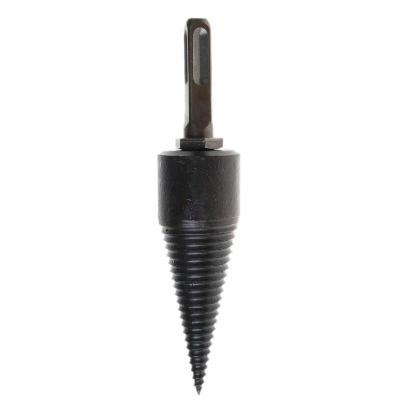 

Firewood Machine Drill Wood Cone Reamer Punch Driver Drill Bit Split Drilling Tools 130x32mm P82D