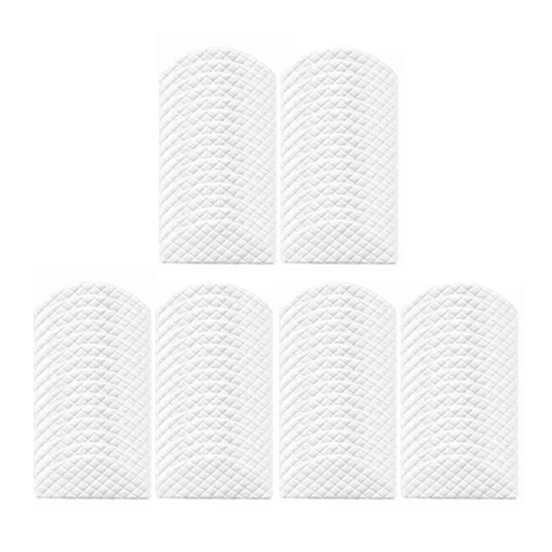 

Hot 100Pcs Disposable Rags for Ecovacs Deebot Ozmo T8 & 11x Main Brush Side Brush Filter Cleaning Cloth