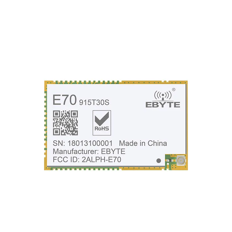 E70-915T30S 915MHz CC1310 беспроводной UART RF трансивер двухъядерный непрерывная передача 30