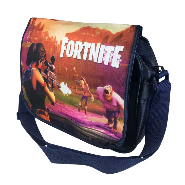 1 шт. цветная парусиновая сумка Fortnite с цифровой печатью 3D школьная для студентов