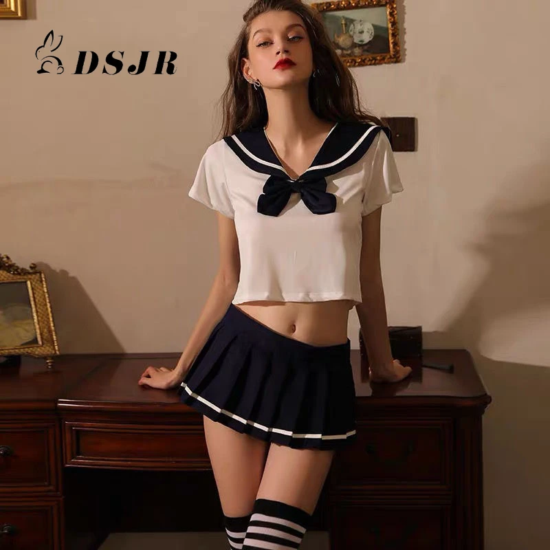 

Плиссированная юбка для косплея, сексуальное женское нижнее белье для молодых студентов, эротический костюм для ролевых игр